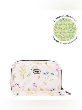 Lug Legacy Collection Rodeo RFID Wallet Meadow Retreat NWOT